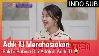 Adik IU Merahasiakan Fakta Bahwa Dia Adalah Adik IU 😂 #YouQuizOnTheBlock3 🇮🇩INDOSUB🇮🇩