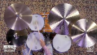 Zildjian 18 K Dark Medium Thin Crash Cymbal - 1568g (K0915-1030617LLL)