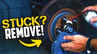 Remove Stuck Brake Rotors AND Brake Drums every time! Loosen Rusted Corroded Brakes