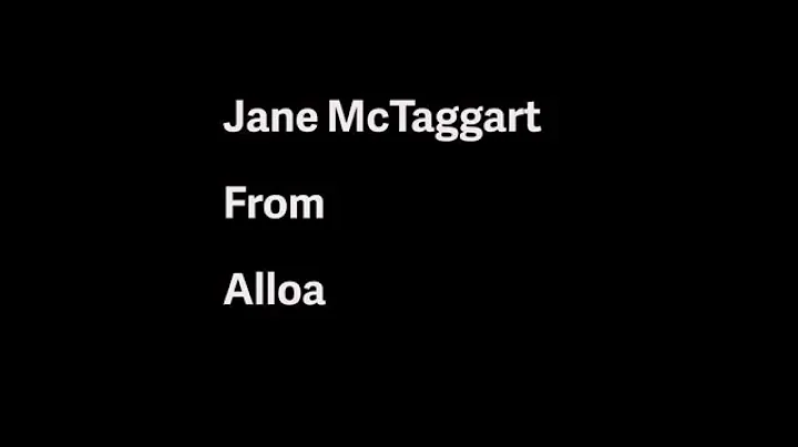 Jane McTaggart from Alloa is Voting Aye