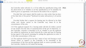 Procedure in case of Anticipation #CH26SP #swayamprabha