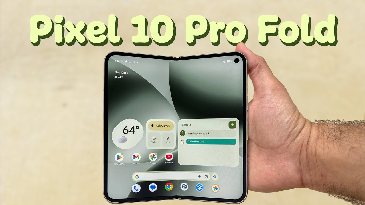Is it the Best Foldable? - Google Pixel 10 Pro Fold Review! - YouTube