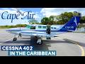 CAPE AIR CESSNA 402 | Vieques - San Juan | Flight Review