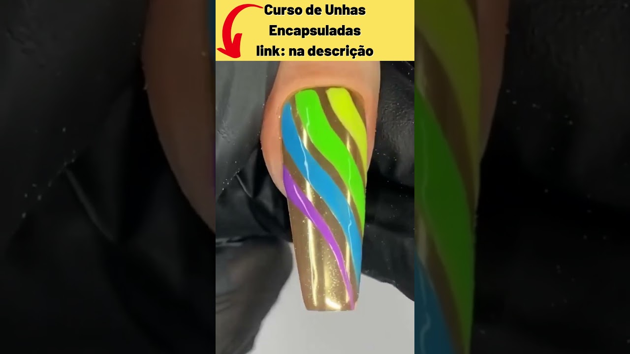 Curso de Unhas Encapsuladas #shorts