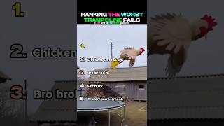 Ranking The Worst Trampoline Fails ☠️