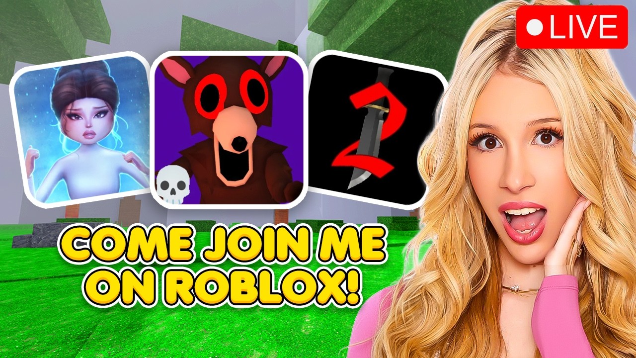😱LETS PLAY ROBLOX! COME JOIN ME!!
