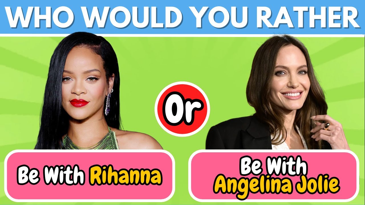 Ultimate Celebrity Crush Quiz Who Would You Rather Date? YouTube