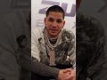 Edgar Berlanga has a message for all his supporters & all his haters! 👀
