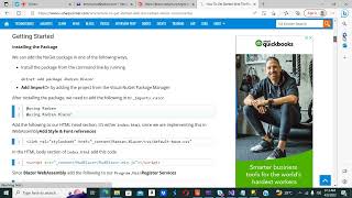 HotelApp  In Yoruba Using Blazor WebAssembly Part 7 Manually Incorporate RADZEN Blazor Components In