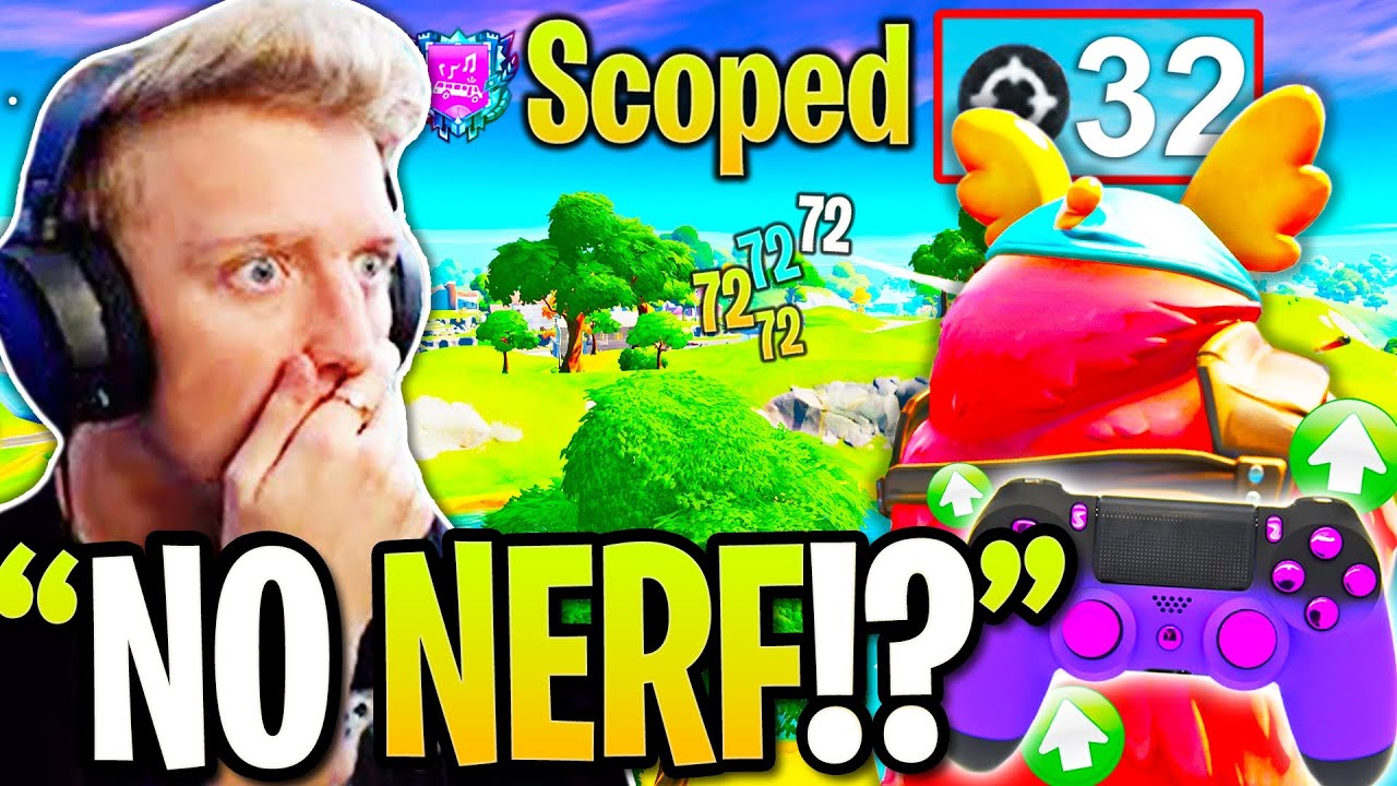 Tfue Left in DISBELIEF after Scoped Proved Aim Assist was NOT NERFED! (Fortnite)
