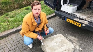 BETON PRANK  MET DE LAPTOP VAN GEKKE MARKIE!