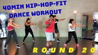 40min HipHop Fit Dance Workout 'Round 20' | Mike Peele