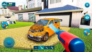 Power Washing Clean Simulator   Car And Junkyard Wash   Android Gameplay screenshot 4