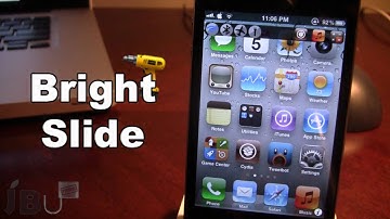 BrightSlide - Fast Control Of Brightness & Flashlight + More (Cydia Tweak)