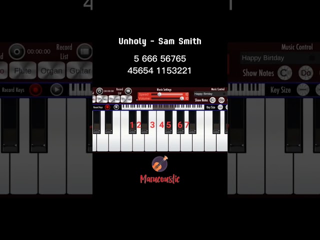 Unholy 🎹 - Sam Smith class=