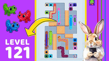 Gecko Out Level 121 Solution Walkthrough