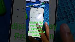 disable Play Protect on Samsung Finance/MDM devices
