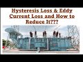 65-) Hysteresis Losses & Eddy Current Losses in Core of Transformer and How to Reduce It??