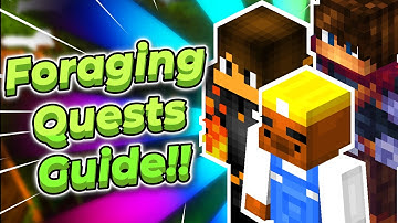 Complete Foraging Quests Guide! | Hypixel SkyBlock Tutorial