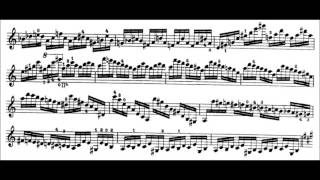 Niccolò Paganini - Caprice for Solo Violin, Op. 1 No. 5 (Sheet Music) chords