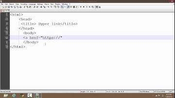 How To Create Hyperlink In HTML | Tutorial | (clickable link) in HTML