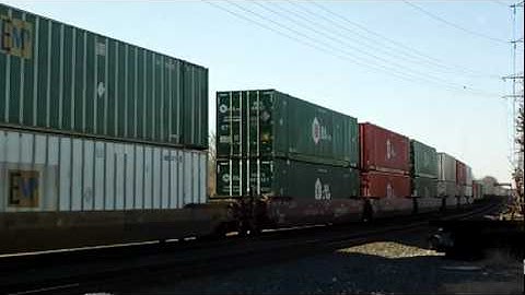 NS E/NB 212 Stacker UP 5436 Leader @ CP Boundbrook NJ 11/25/11