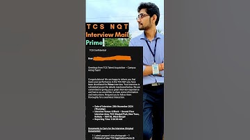 TCS Interview Mail | 28 Nov | TCS Nqt Result | Prime Candidate