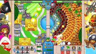 Btd Battles | how good is @TrippyPepper s Terrible Lategame stradegy now?