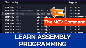 Learn Assembly for Beginners | The MOV Command | x86-64 Architecture | Programming in Machine Code