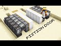 How to Make a TILEABLE PISTION DOOR in Minecraft! ✔