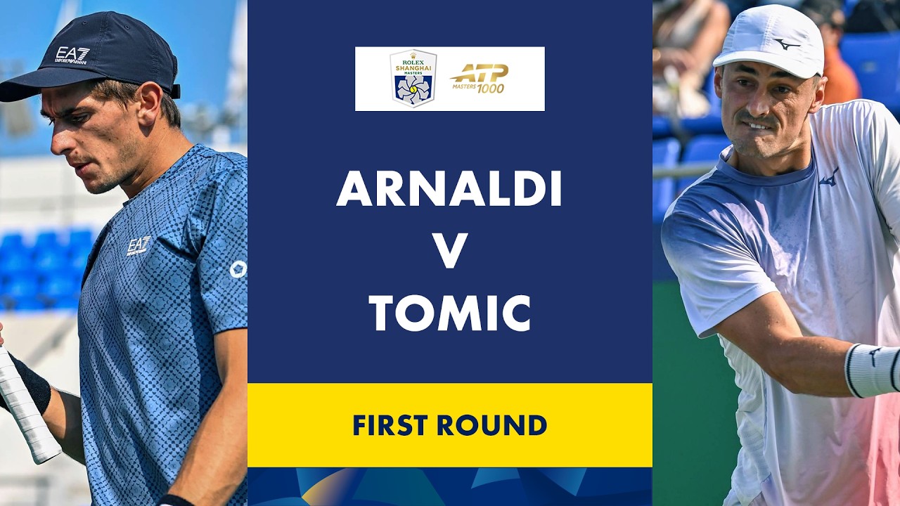 Matteo Arnaldi vs Bernard Tomic Highlights | Rolex Shanghai Masters 2026