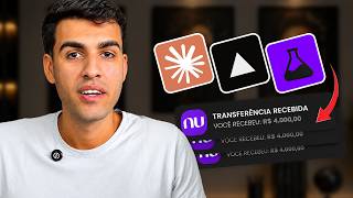 YouTube thumbnail: Fiz um Site Completo com IA em 2 Horas (Stitch + Claude Code) e Cobrei R$5.000