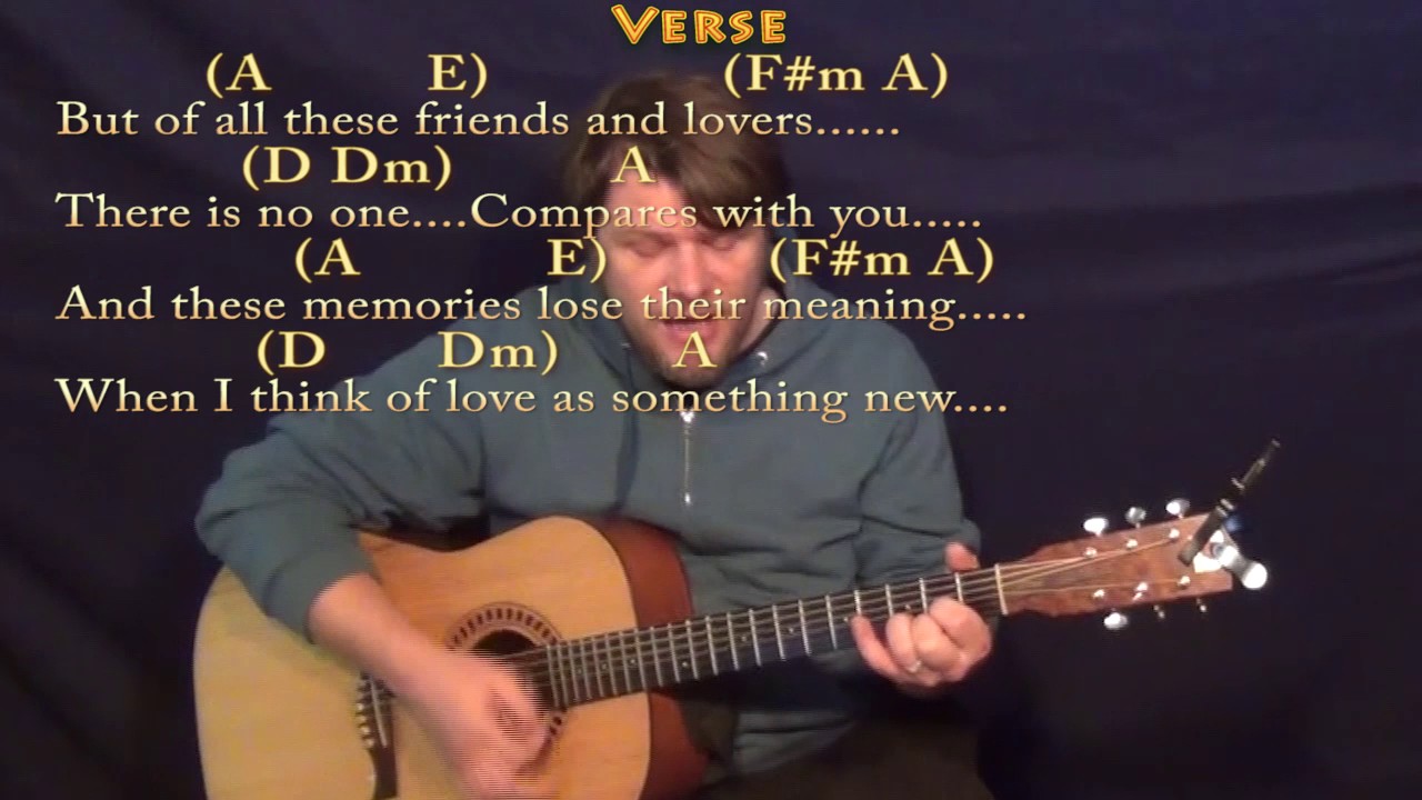 In My Life (The Beatles) Strum Guitar Cover Lesson with Chords/Lyrics