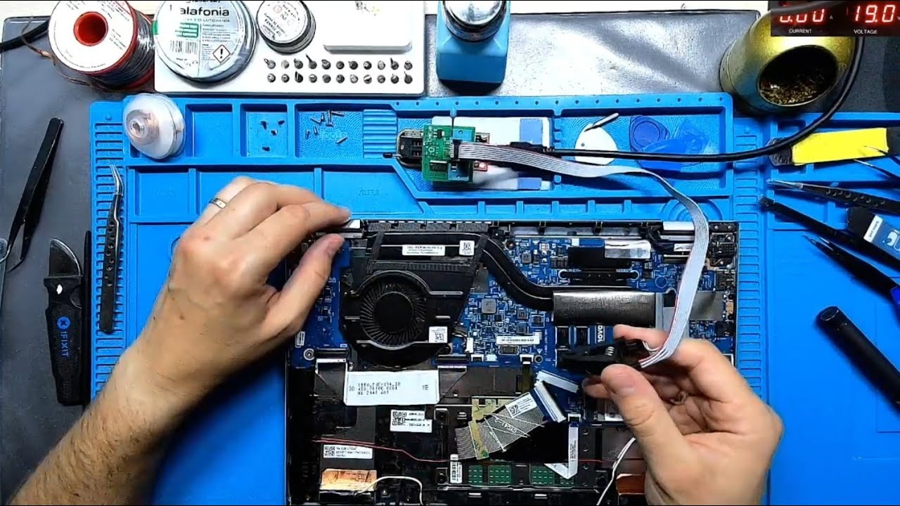 Lenovo Ideapad FLEX 5  - Black screen   BIOS flash with CH341A programmer