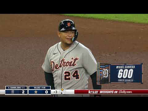 Miguel Cabrera's 600th career double