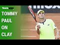 Tommy Paul on Clay