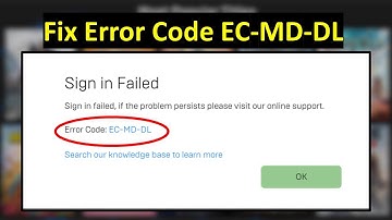 Fix Epic Game Error Code EC-MD-DL Error in Windows 11/10