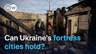 Life under drones in Ukraine’s last Donetsk strongholds | DW News