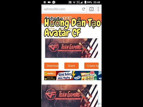 Hướng Dẫn Tạo Avatar CF - Toàn Gaming