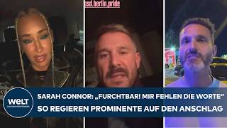 TERROR ATTACK IN BERLIN: Community in shock – Celebrities react to Christopher Street Day