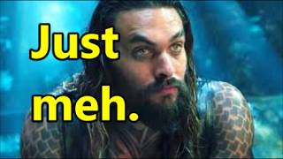 Aquaman (2018, Blu ray version) movie review.