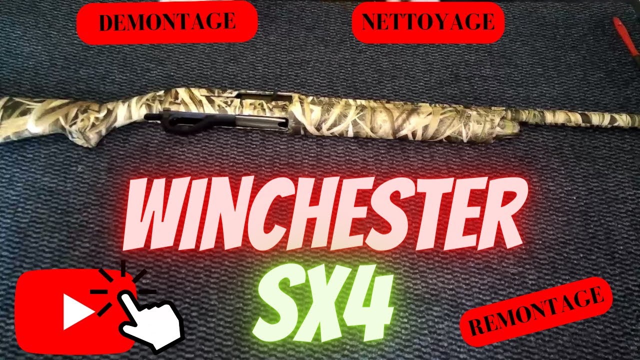 Démontage nettoyage remontage fusil semi automatique Winchester SX4 YouTube