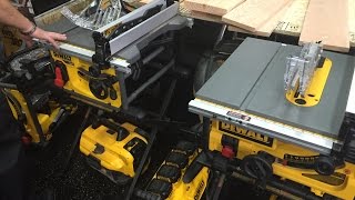 Dewalt Flexvolt 60V Cordless Table Saw - First Look