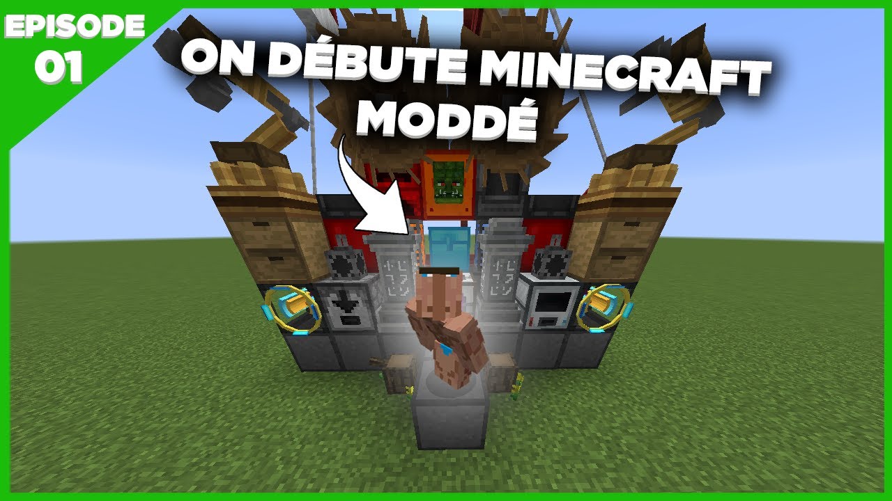 ON DÉBUTE MINECRAFT MODDÉ ! | Minecraft Moddé S6 | Épisode 01 - YouTube