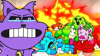 Who Killed The Smiling Critters?! Poppy Playtime Chapter 3 Cartoon Animation