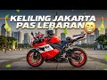 MENIKMATI SEPINYA JAKARTA DITINGGAL WARGANYA MUDIK‼️Honda CBR600RR