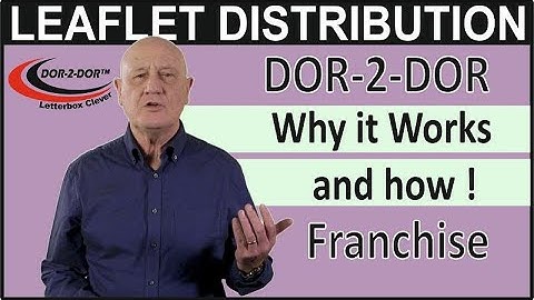 Leaflet Distribution Franchise - DOR-2-DOR