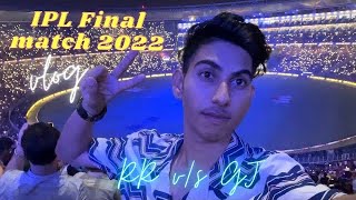 IPL FINAL VLOG 2022: RR VS GT- What an Epic Final!🔥 narendra modi stadium