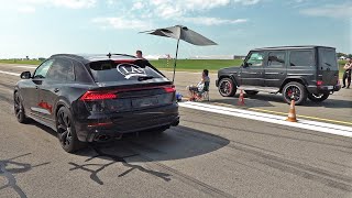 Audi RSQ8 LA Performance vs Mercedes-AMG G63 PP-Performance