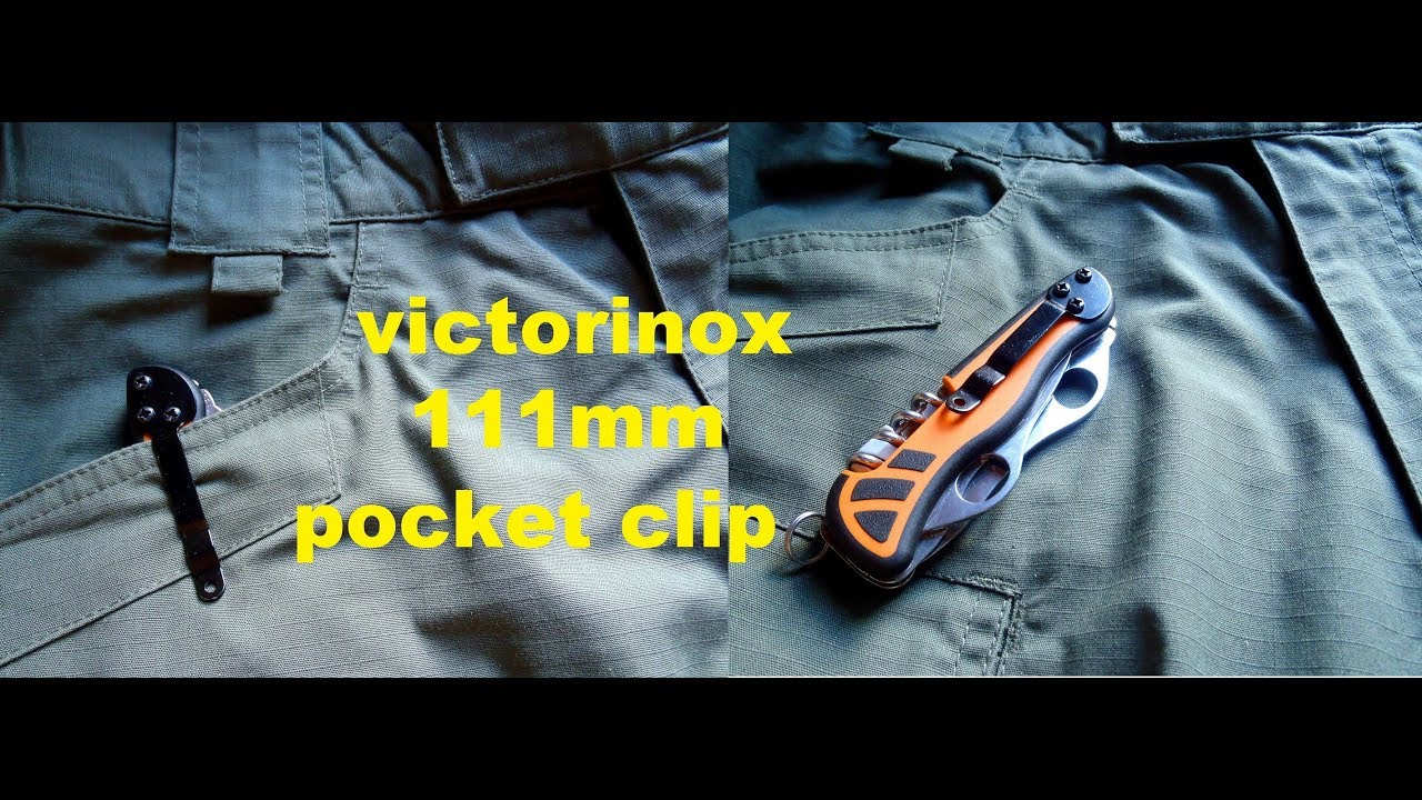 Victorinox 111mm Pocket Clip from Swiss Bianco.Κλιπ Ελβετικου Σουγια,Τεστ(Ελληνικοι Υποτιτλοι